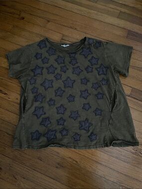 Blue Velvet - Star Shirt w/Pockets